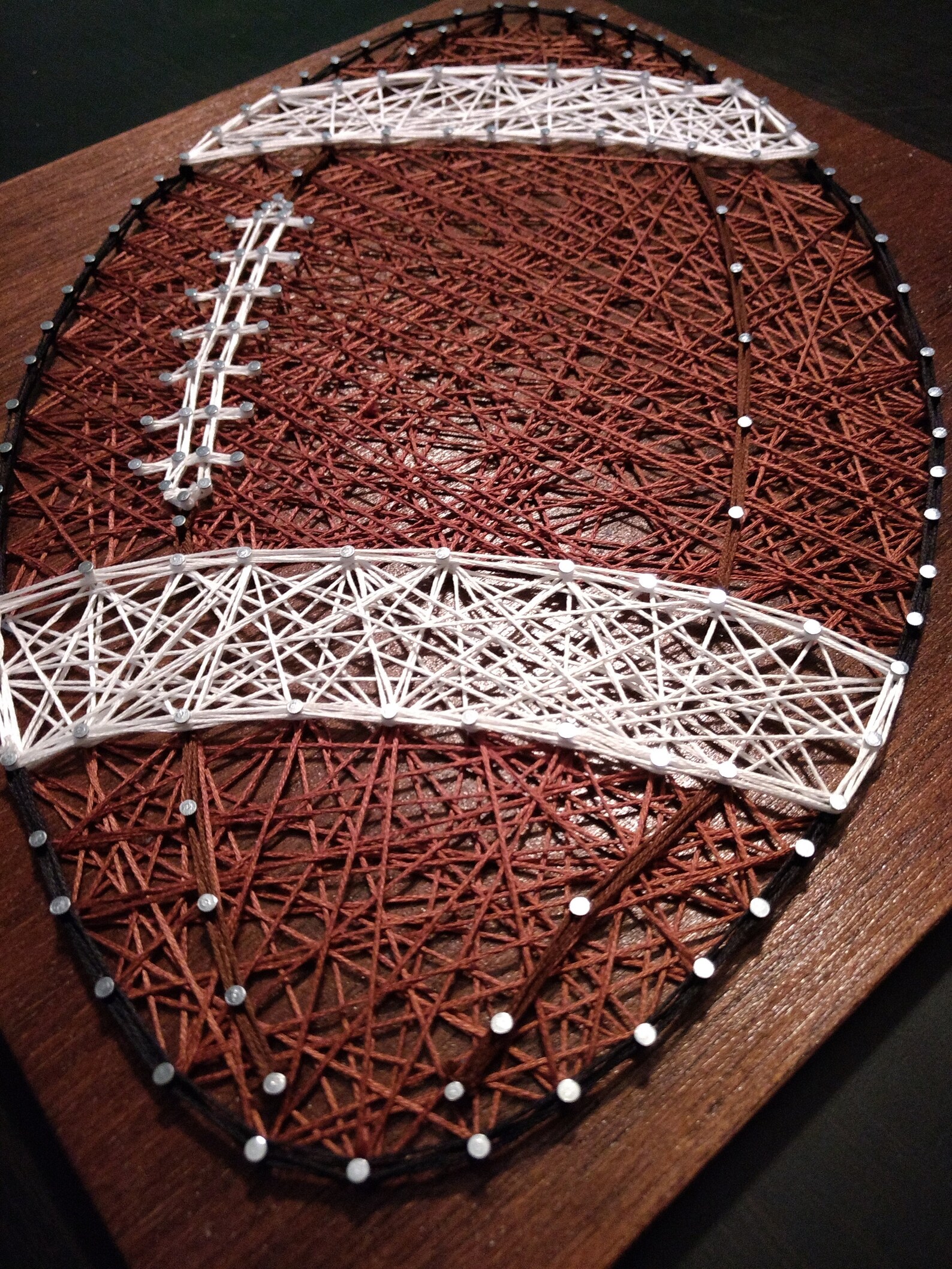Football String Art Etsy