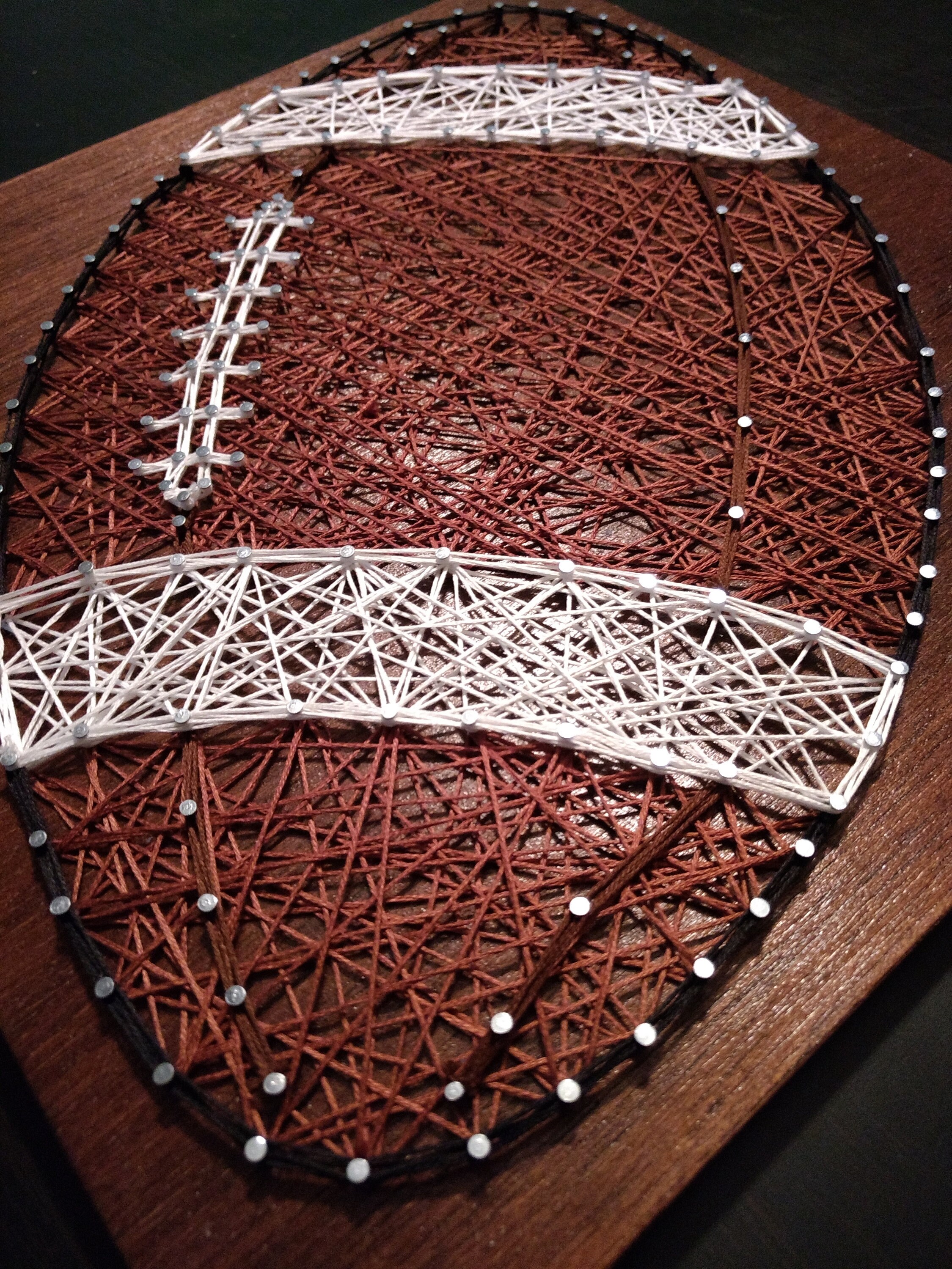 Football String Art Etsy