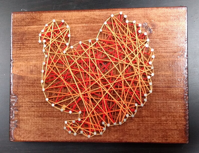 Turkey String Art Etsy