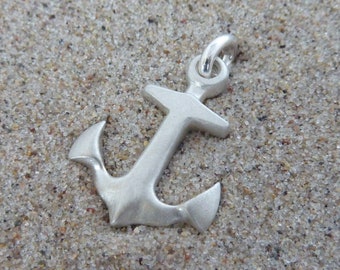 Anchor pendant, silver 925, solid, No 2