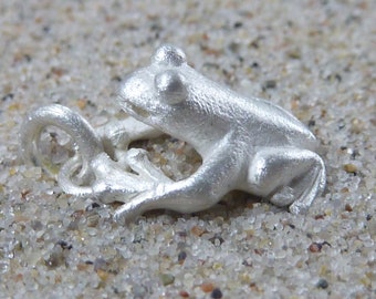 Frosch-Anhänger, Silber 925, ohne Kette