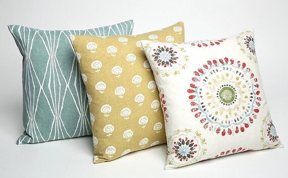 Rain Collection Euro Pillow European Pillow Sham Etsy