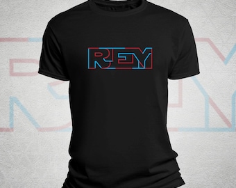Rey et Kylo Ren T-Shirt Couple. Série de buts