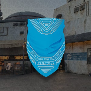 Build And Bond - Batuu Bandana - Maska na twarz - Opaska na głowę - Akcesoria