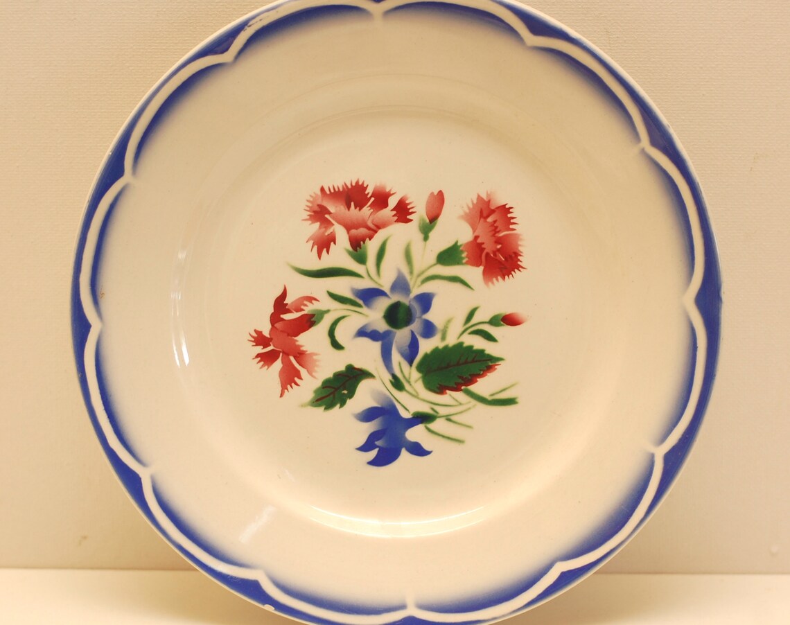 Vintage Französisch Keramik Servierplatte Schale 115 | Etsy