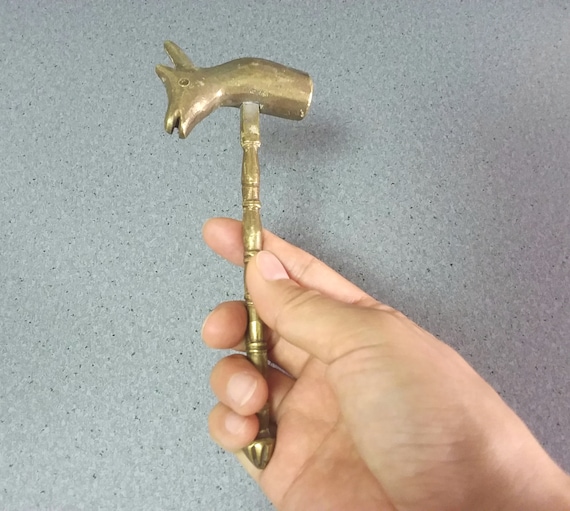Vintage Small Brass Hammer Ice Breaker Nut Cracker Gift Barware/ French  Studio Vintage -  Canada