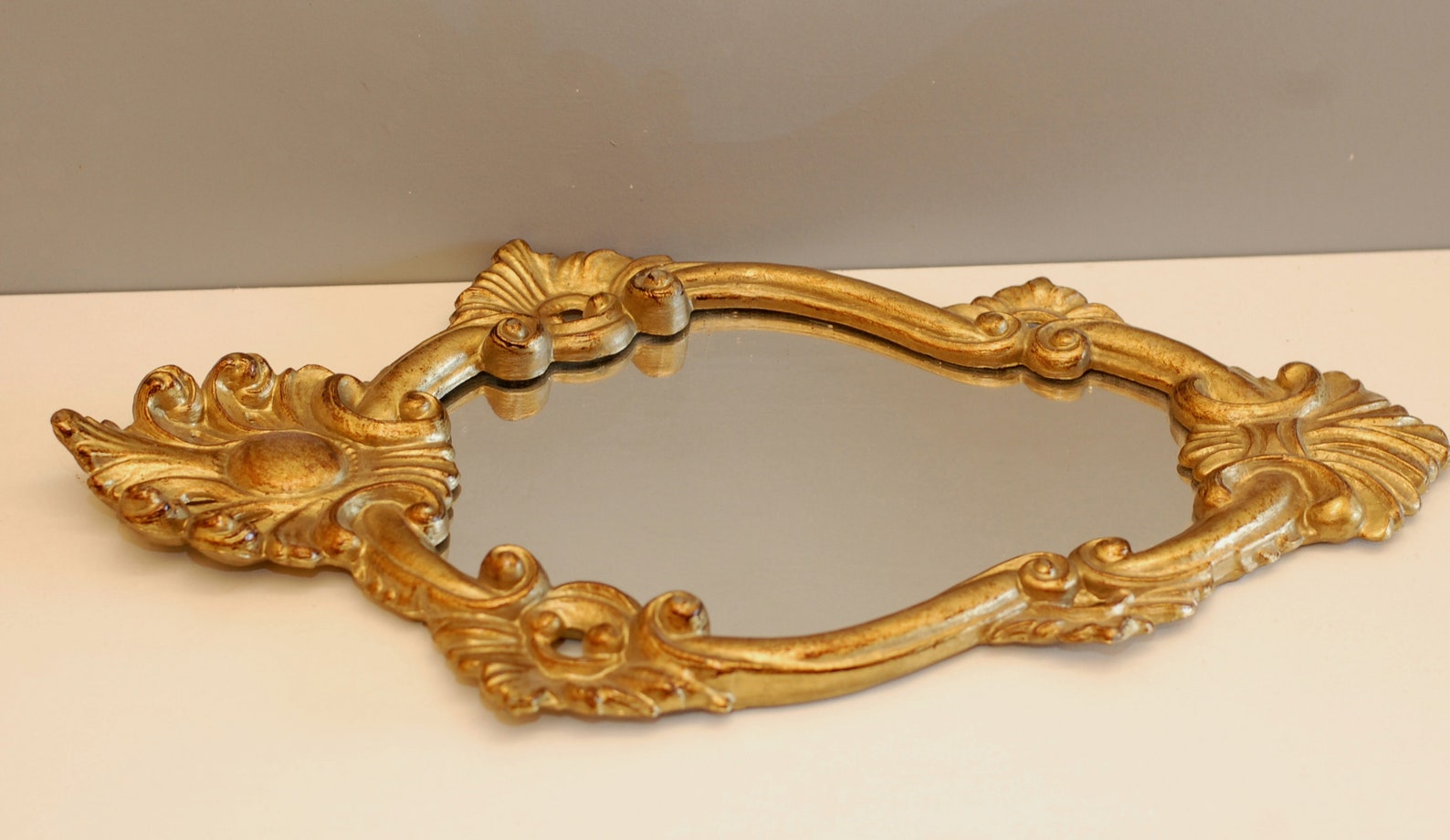 Vintage Large Wall Mirror Italian Florence Mirror Rococo Etsy