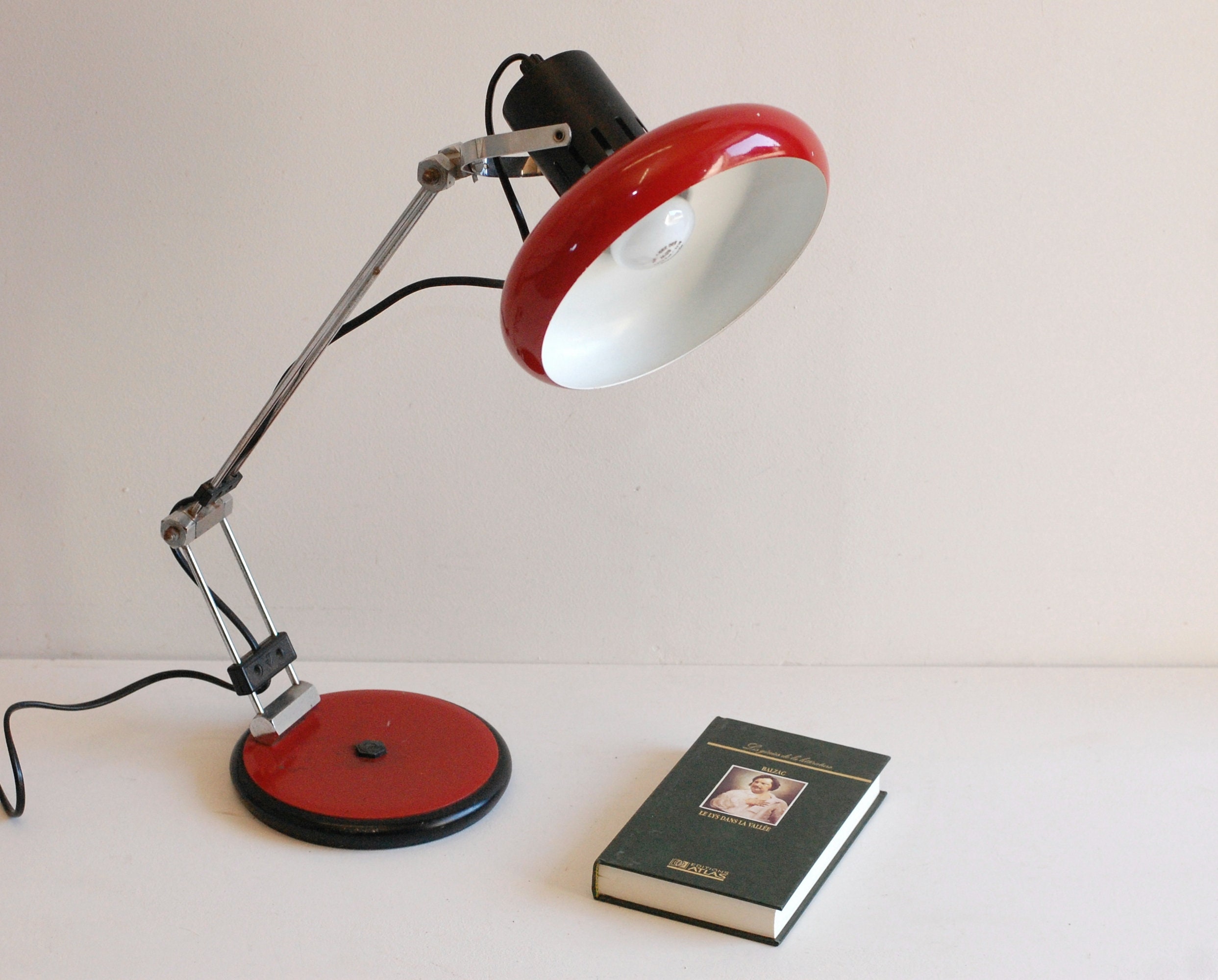 Vintage Français Lampe