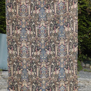 Antique French Chateau Curtain Tapestay Wall Hang Heavy Fabric French Home Decor/FrenchStudioVintage