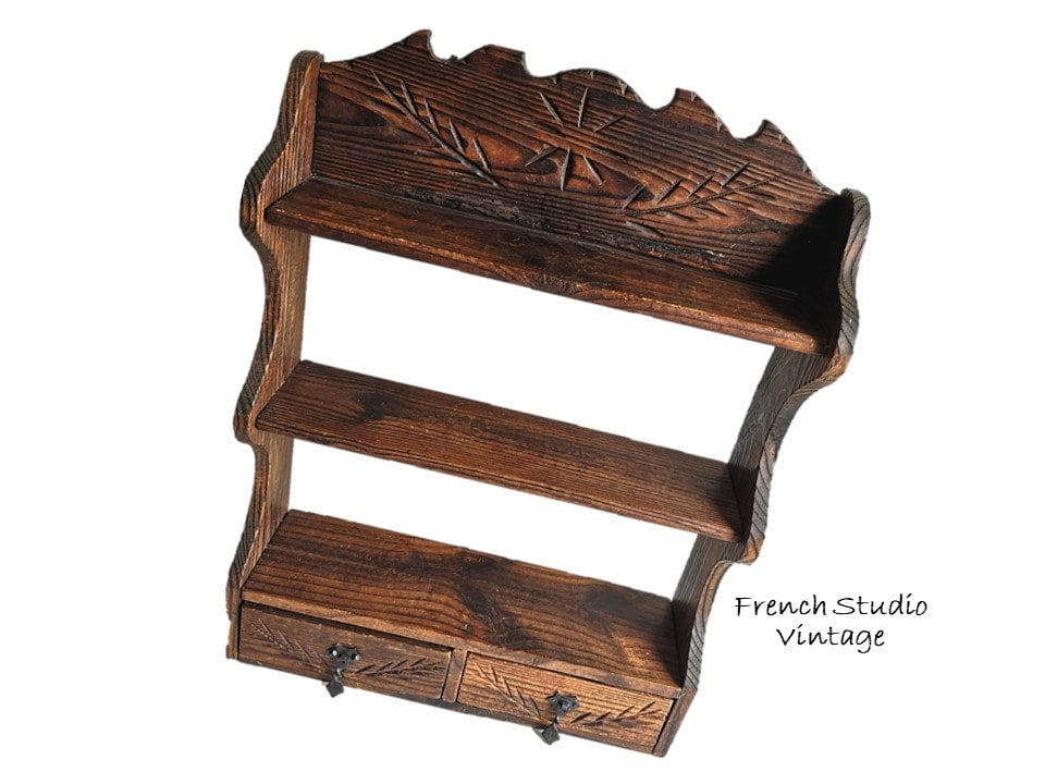 Vintage Français Étagère
