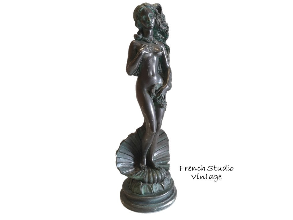 ヴィンテージ ヴィーナス像 彫刻 16インチ 女性 ヴィーナスの誕生