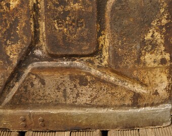 ヴィンテージ 1943 金属製ジェリカン：フランス軍コレクターズアイテム