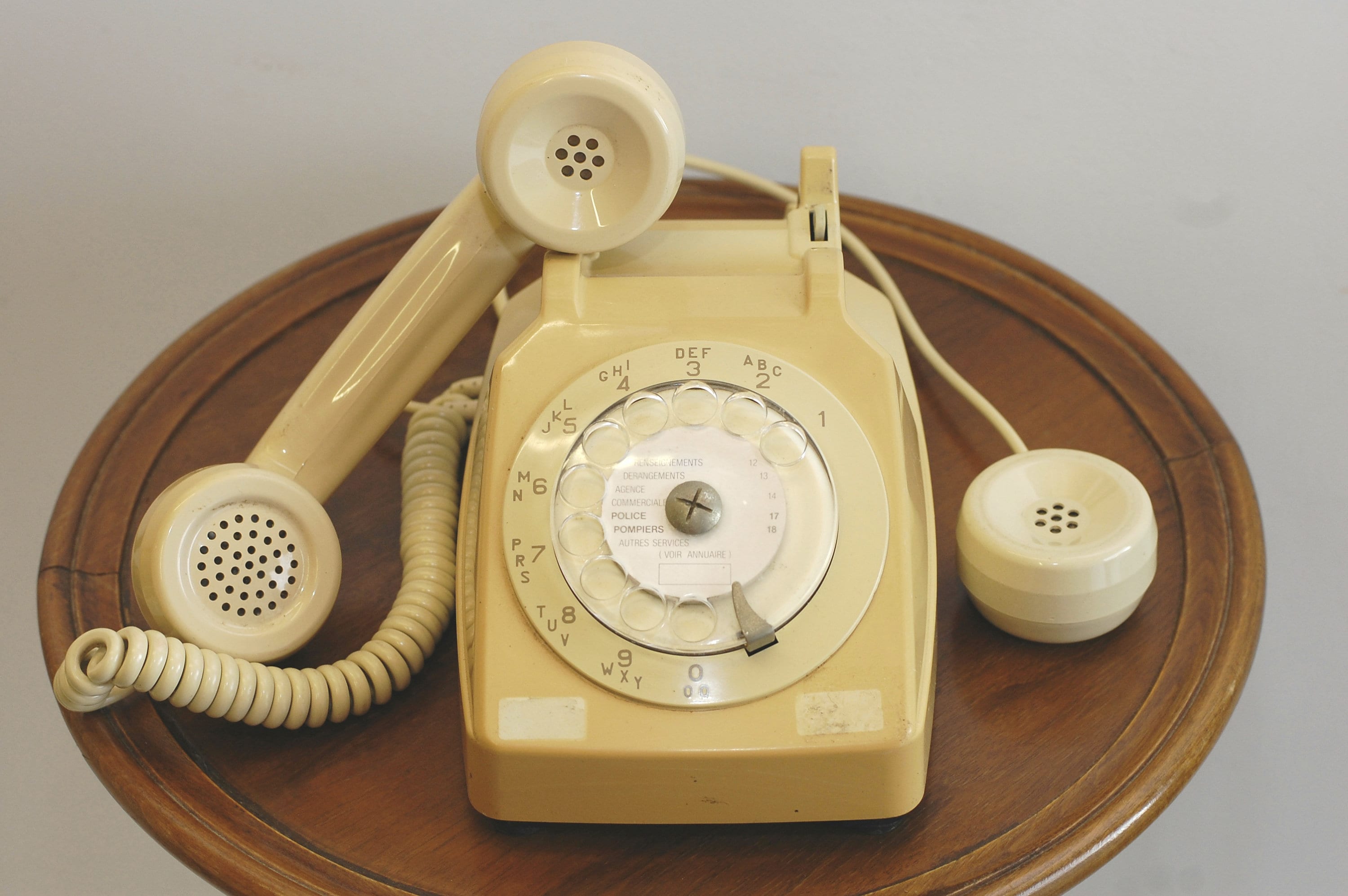 Telephone vintage style retro - Location deco retro vintage - Artnuptial
