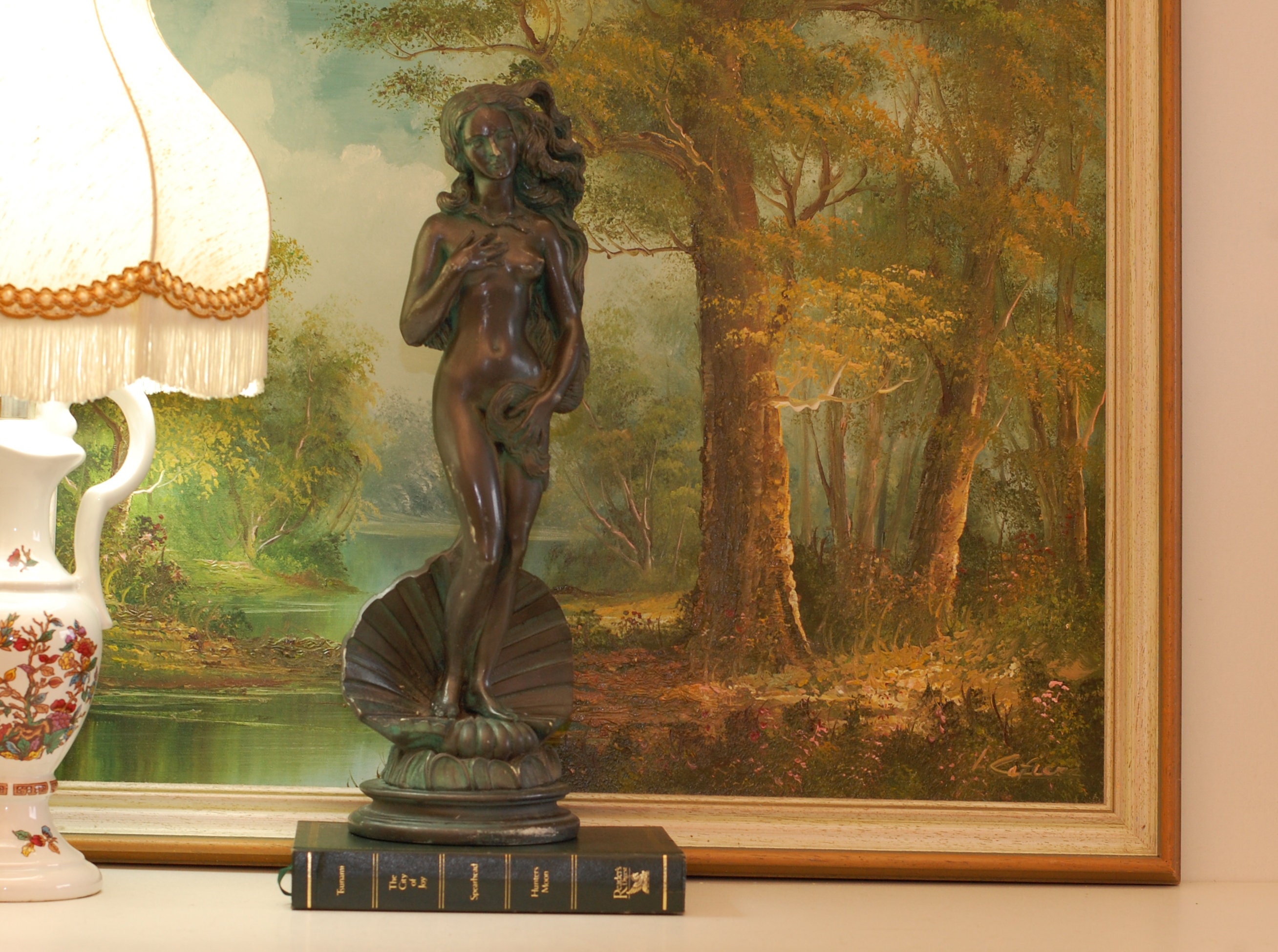 ヴィンテージ　ヴィーナス像 ヴィンテージ ヴィーナス像 彫刻 16インチ 女性 ヴィーナスの誕生