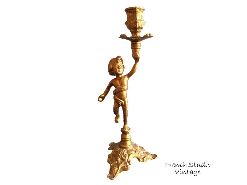 bougeoir Vintage bronze