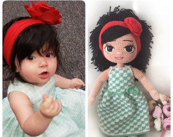 Look a like doll Personalized doll  Mini Me Doll Portrait Doll Customized dolls Gift For  Boy Friend Gift For Girl Friend Christmas Gift