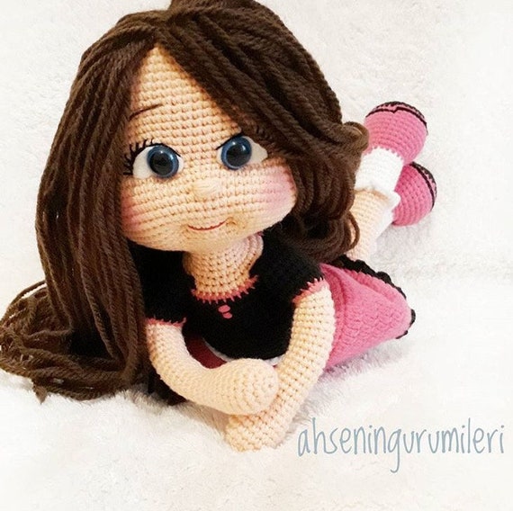 etsy crochet doll pattern