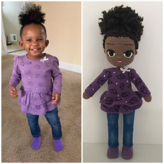 Bambola personalizzata Bambola ritratto Bambola Amigurumi