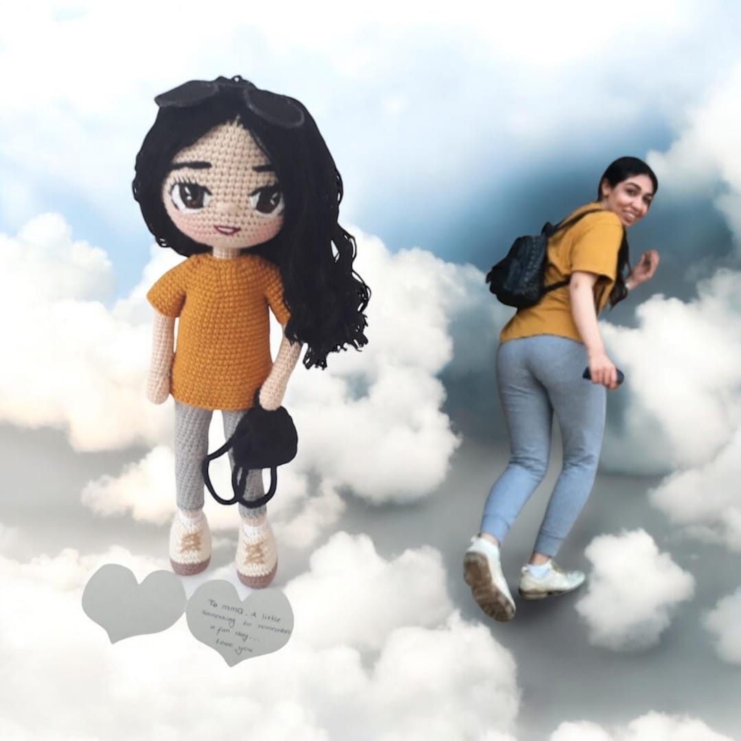 Personalized Memory Doll: Custom Mini Me Look-alike Doll, Unique Gift ...