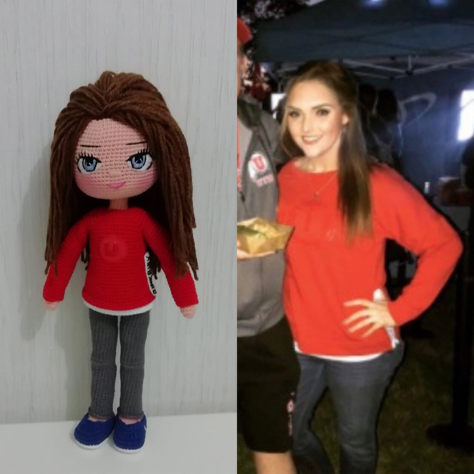 Selfie Doll Look Alike Doll Mini Me Doll Personalized Doll Etsy