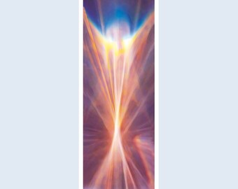 Bookmarks, beings of light, motif "Archangel Michael gold"