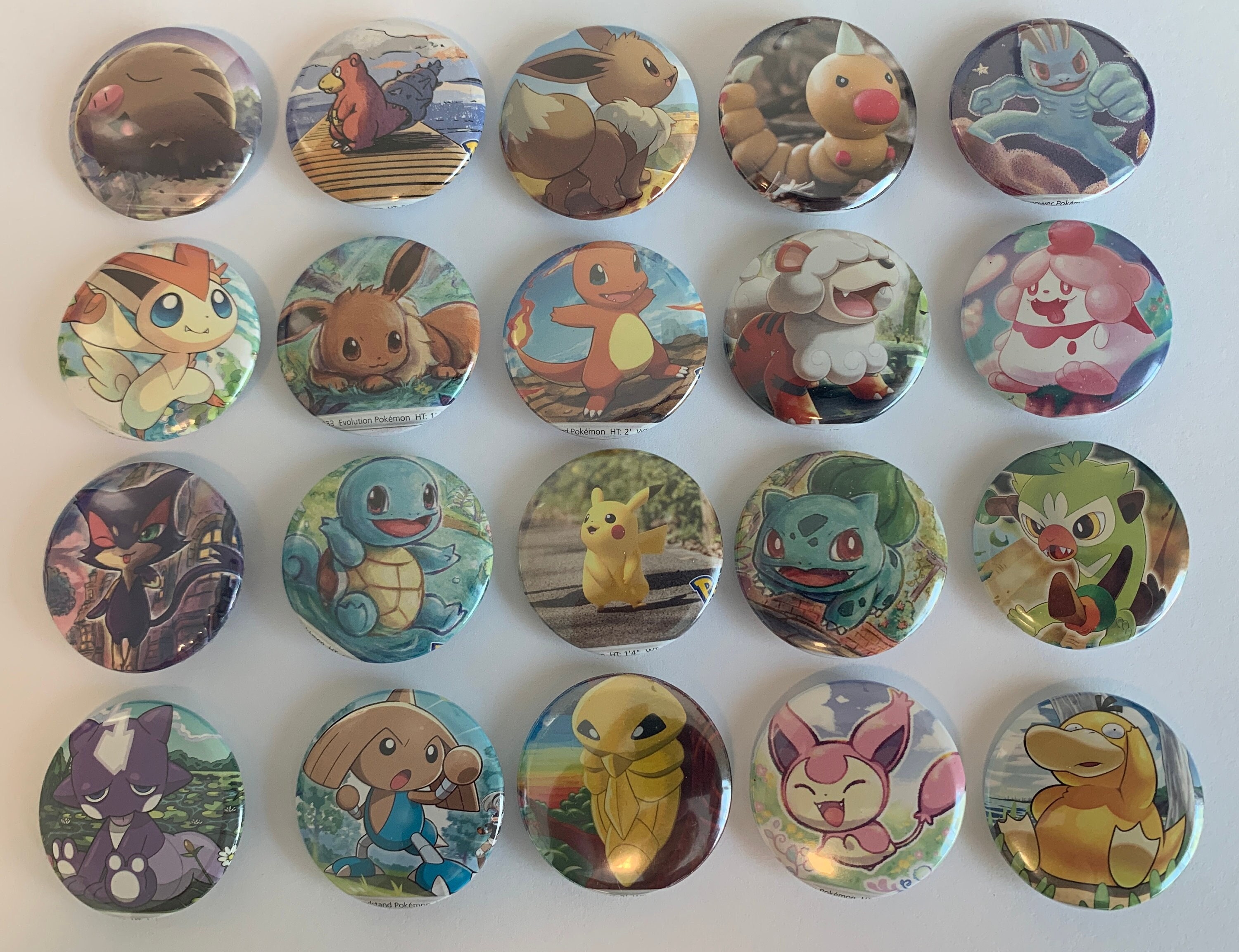 pokemon card pins Pokémon Card Button Pin main image 0