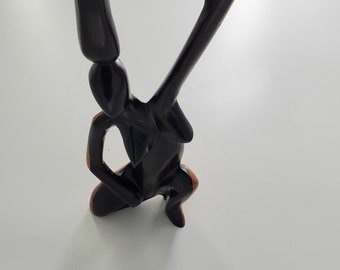 Female Ebony Wood Sculpture