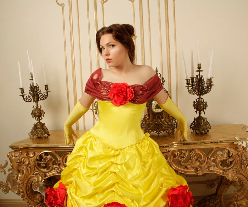 Belle. Belle Cosplay. Belle Dress Costume. Adult Belle Cosplay - Etsy
