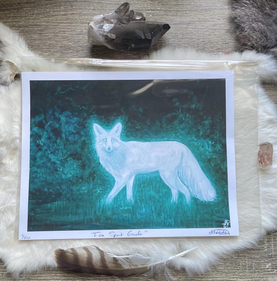 Fox SpiritGuide by Elli Poitras