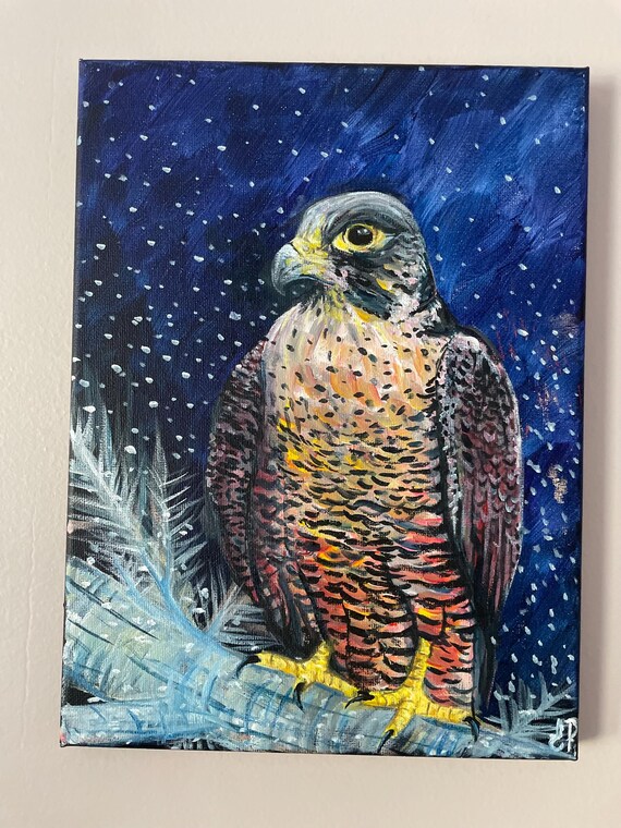 The Winter Falcon by Elli poitras