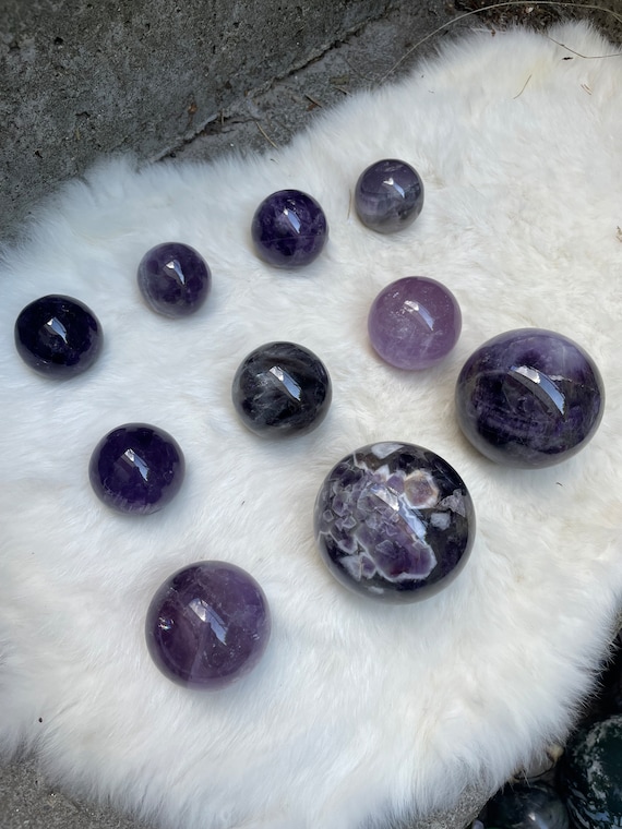 Amethyst sphere