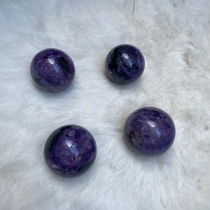 Charoite sphere