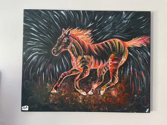 The Fire Horse by Elli poitras