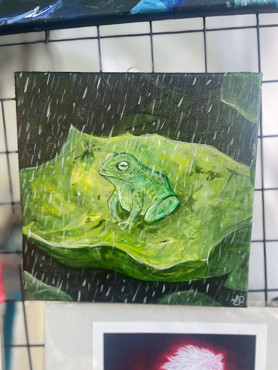 The Sad Frog by Elli poitras
