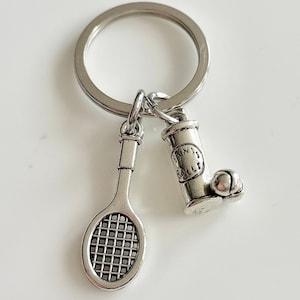 keychain tennis