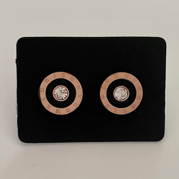 Ear studs stainless steel