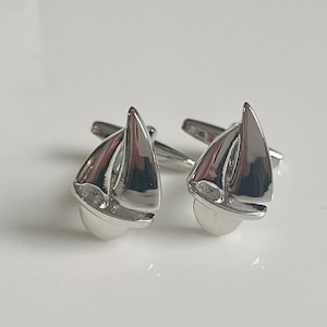 Sailboat cufflinks