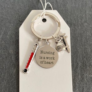 Nurse keychain