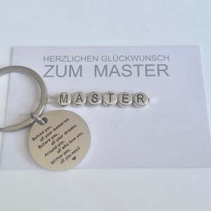 Sleutelhanger Meester
