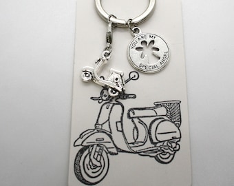 Vespa keychain