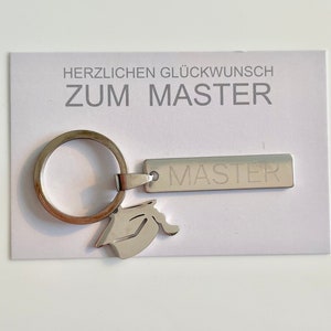 Sleutelhanger Meester