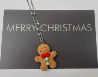 Necklace Christmas motif