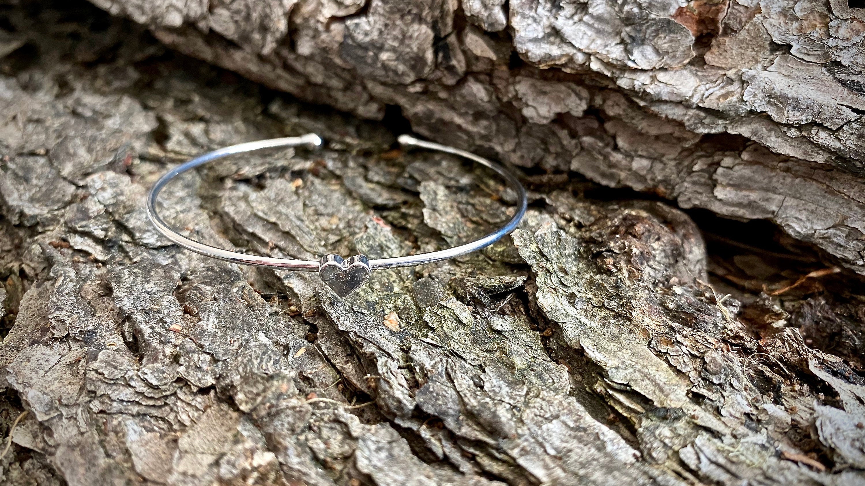 Bangle Heart - Etsy