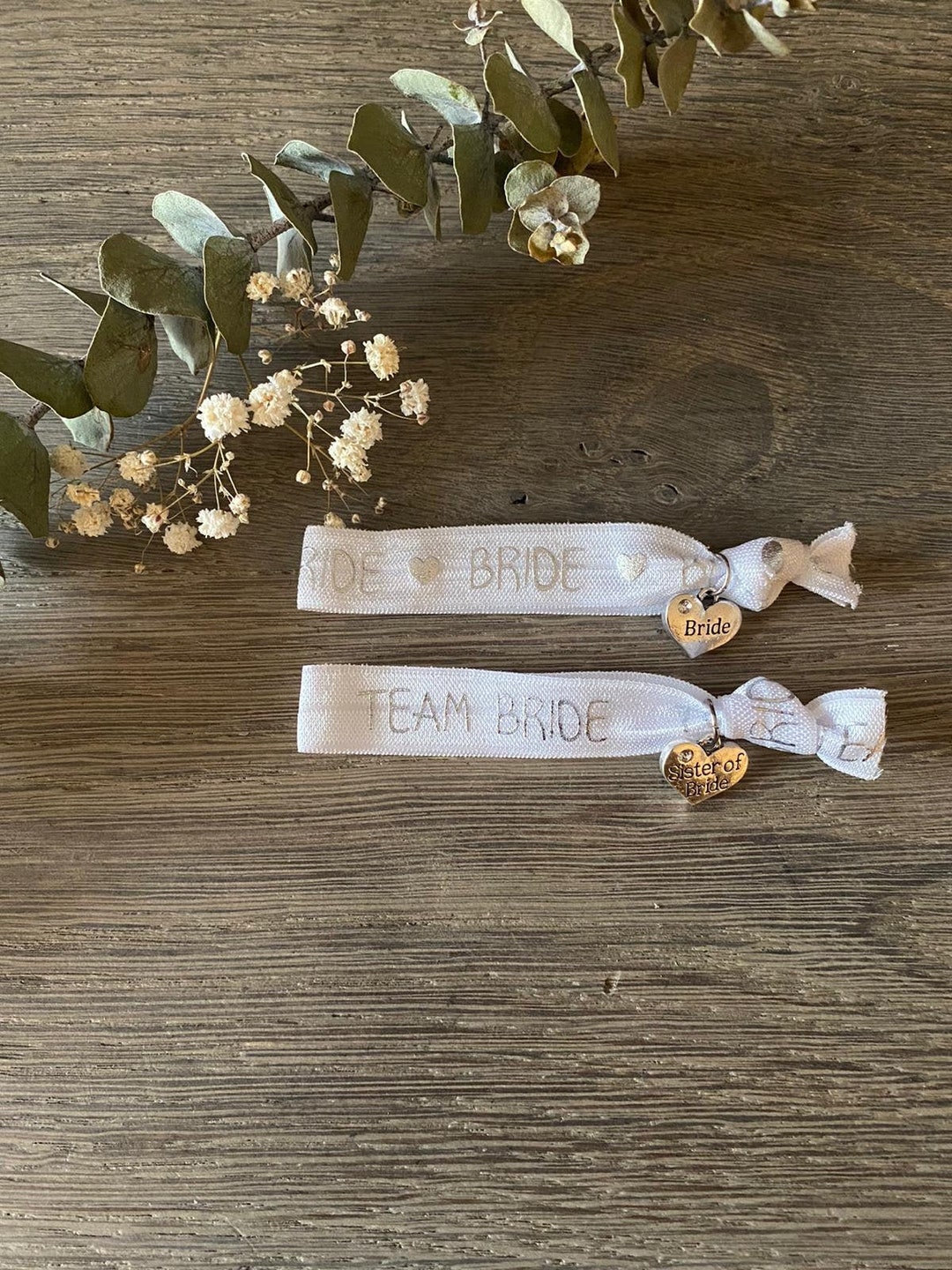 Bride & Team Bride Hen Party Bracelets Set JGA Ribbons - Etsy