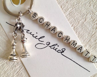 Chess keychain