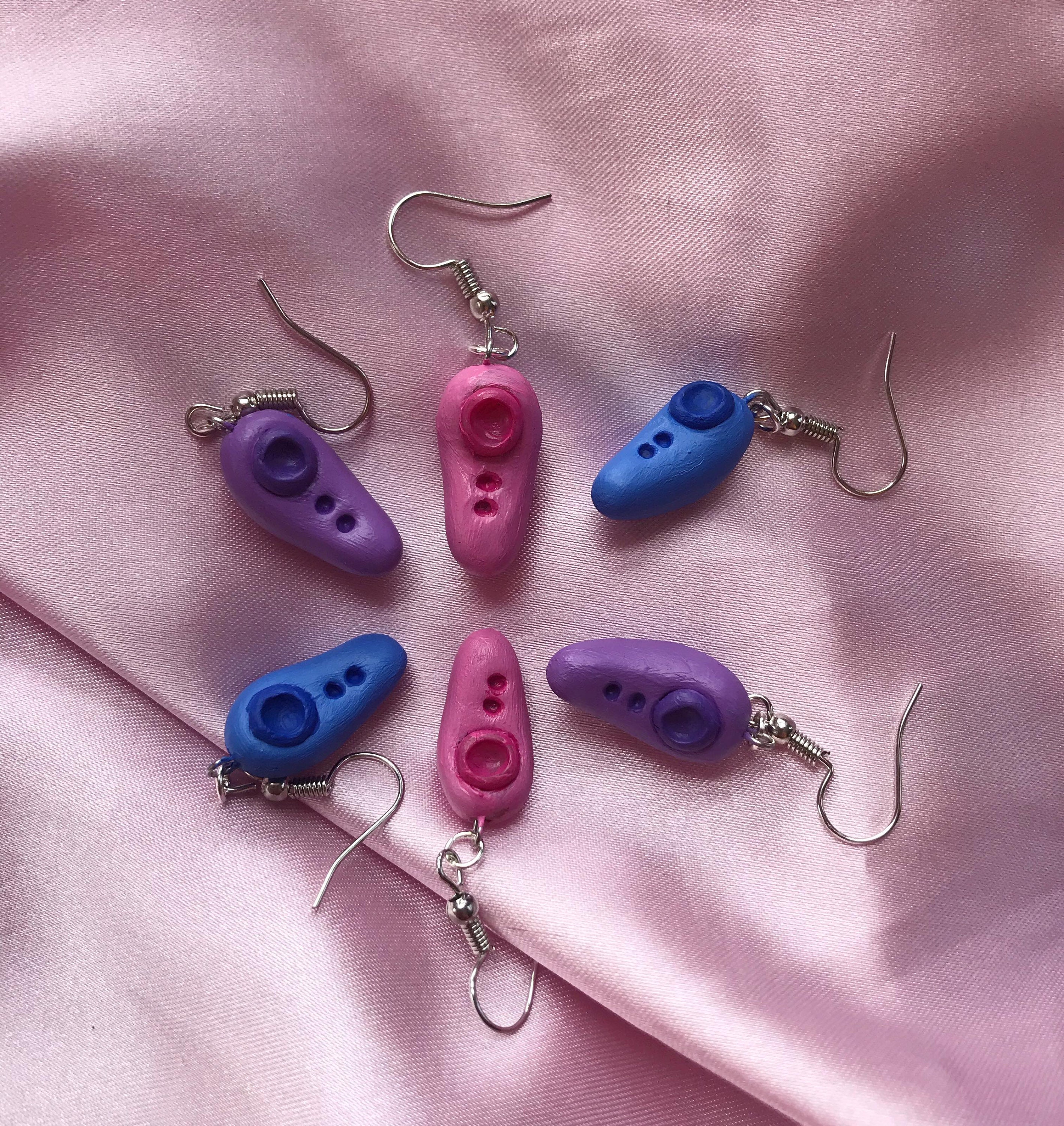 Suction Vibrator Earrings, Womanizer, Clit Sucker, - Etsy Suction Vibrator Earrings, Womanizer, Clit Sucker, - Etsy