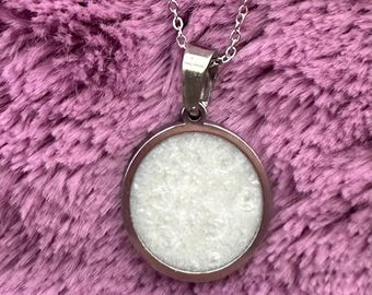 Mother’s Milk Necklace, Silver Stainless Steel Circle Pendant Necklace, DIY Milk Necklace Kit, Size: 15mm
