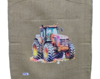 Kaffeesäcke Kaffeesack Jutesäcke jutesack Sack Jute Cafe Coffee Kaffee Coffeebag Bag Traktor Trecker TR 6