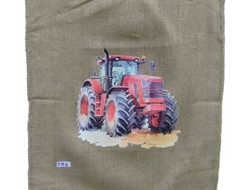 Kaffeesäcke Kaffeesack Jutesäcke jutesack Sack Jute Cafe Coffee Kaffee Coffeebag Bag Traktor Trecker TR 4