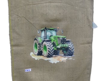 Kaffeesäcke Kaffeesack Jutesäcke jutesack Sack Jute Cafe Coffee Kaffee Coffeebag Bag Traktor Trecker TR 3